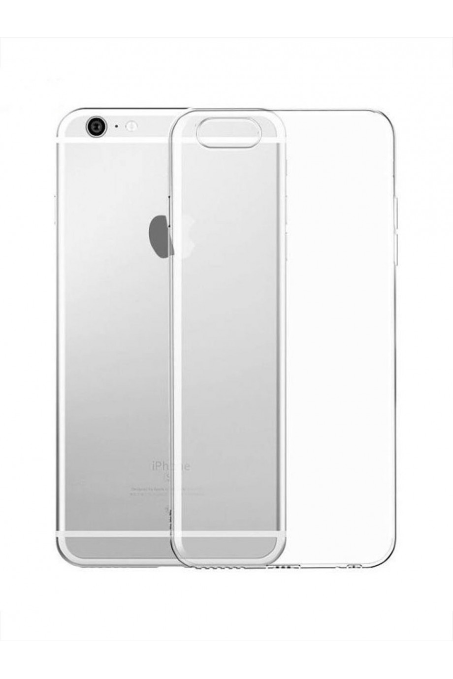 Чехол силиконовый для iPhone 6, прозрачный