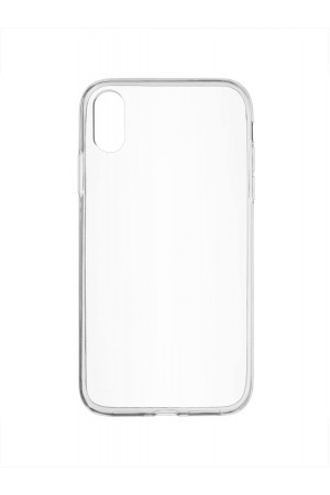 Чехол силиконовый для iPhone XR, прозрачный