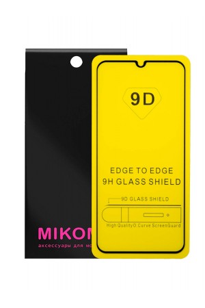 Защитное стекло 9D Mikomo для Honor 10 Lite, черная рамка, полный клей