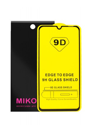 Защитное стекло 9D Mikomo для Huawei P30 Lite, черная рамка, полный клей
