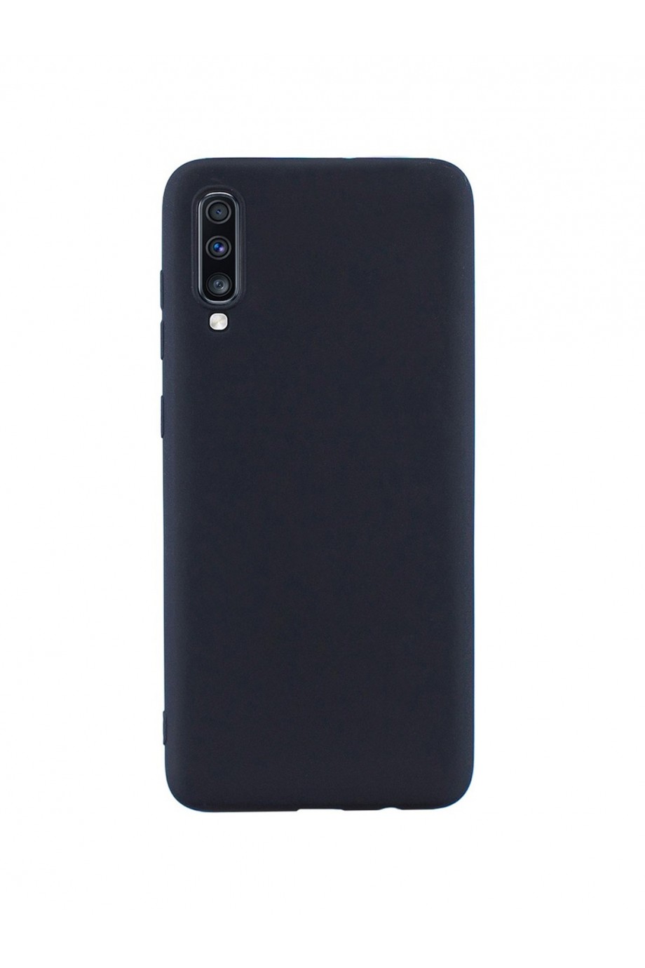 Чехол силиконовый для Samsung Galaxy A70, черный