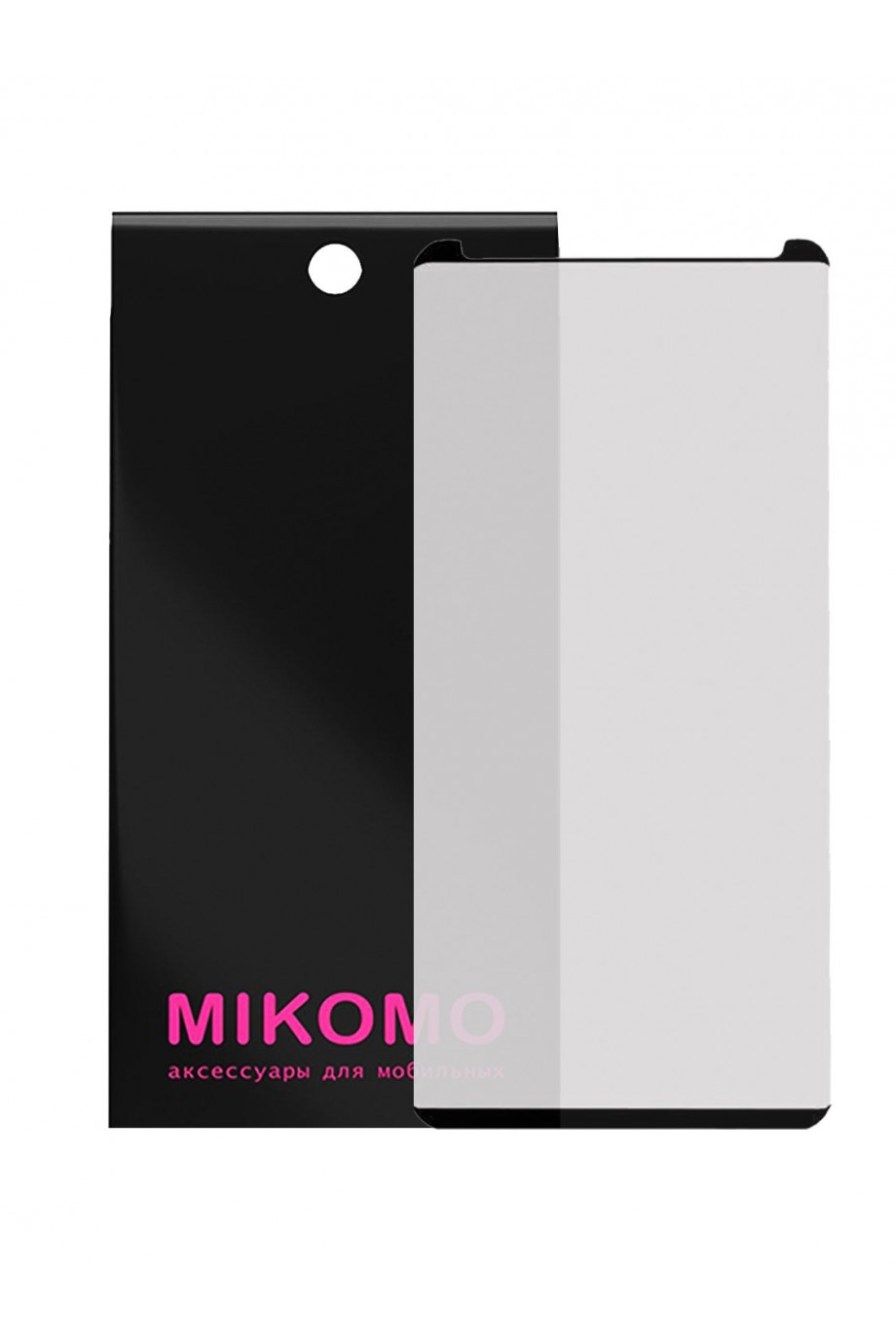 Защитное стекло 3D Mikomo для Samsung Galaxy Note 9, черная рамка, полный клей