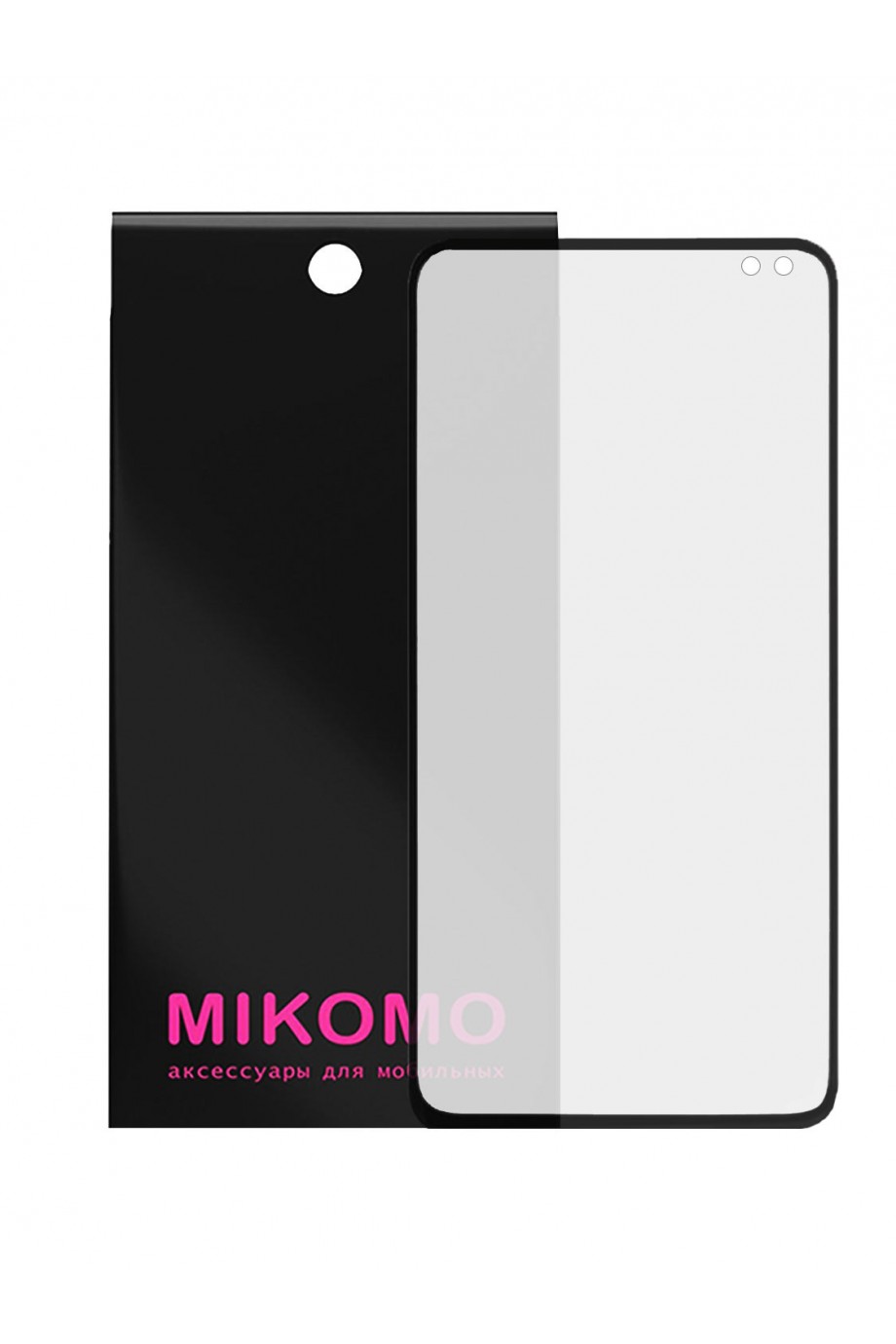 Защитная пленка 3D Mikomo для Samsung Galaxy S10 Plus, черная рамка, полный клей