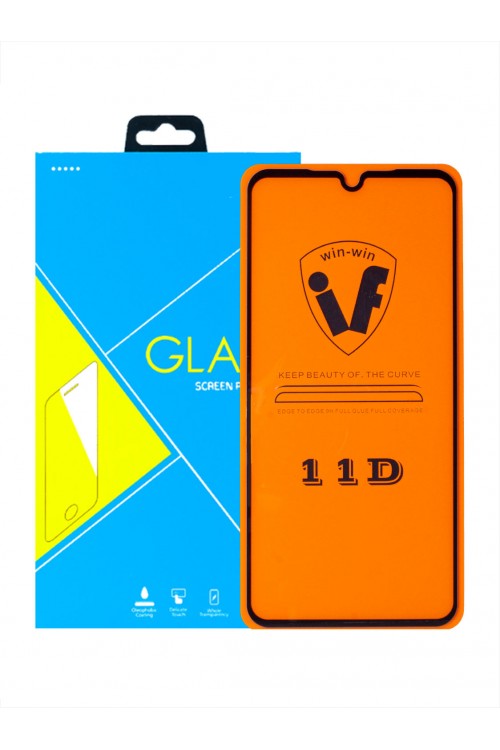 Защитное стекло 11D Glass Pro для Xiaomi Mi 9, черная рамка, полный клей