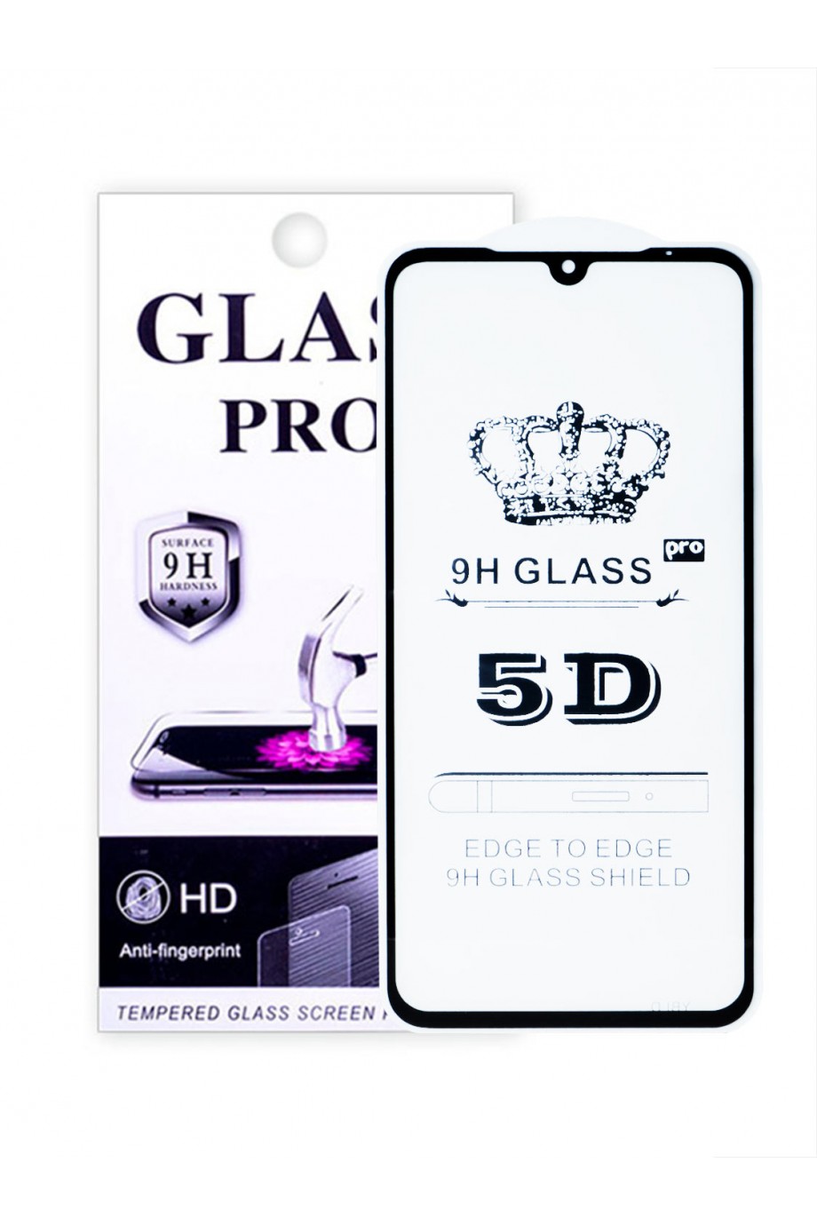 Защитное стекло 5D Glass Pro для Xiaomi Mi 9, черная рамка, полный клей