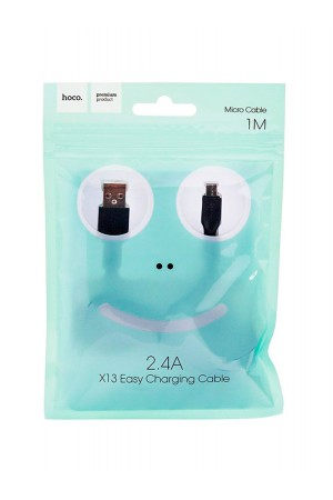 Кабель HOCO X13 USB – Micro USB, черный, 1 м