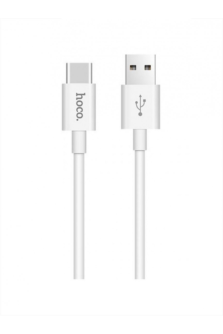 Кабель Hoco X23 USB – Type-C, 1 м, белый