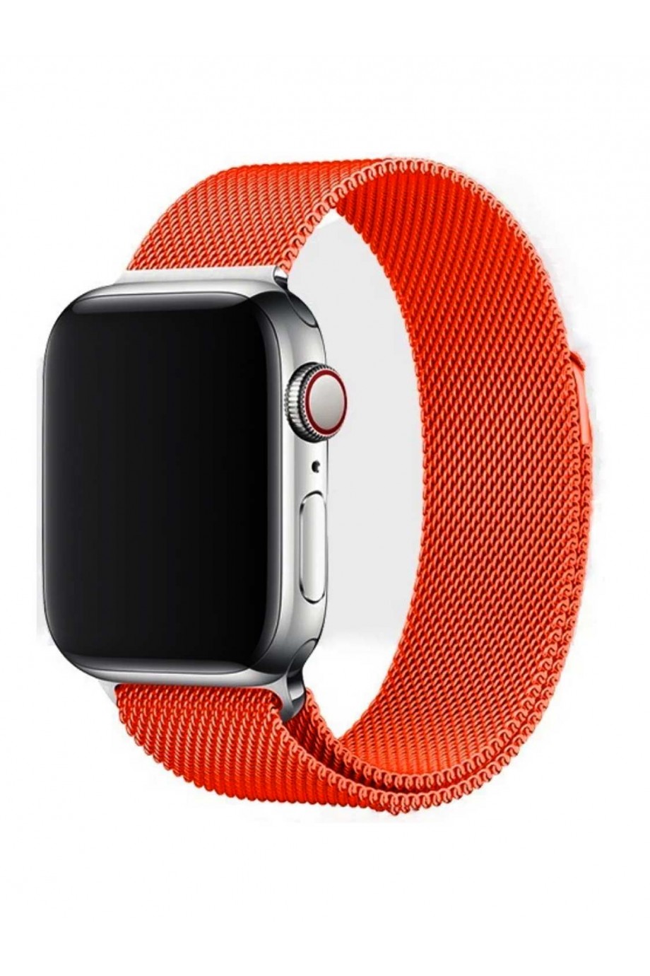 Металлический ремешок для Apple Watch 3 38 мм, оранжевый