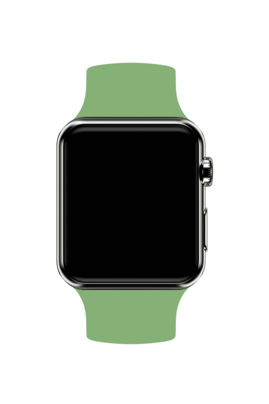 Силиконовый ремешок для Apple Watch 3 38 мм, зеленый