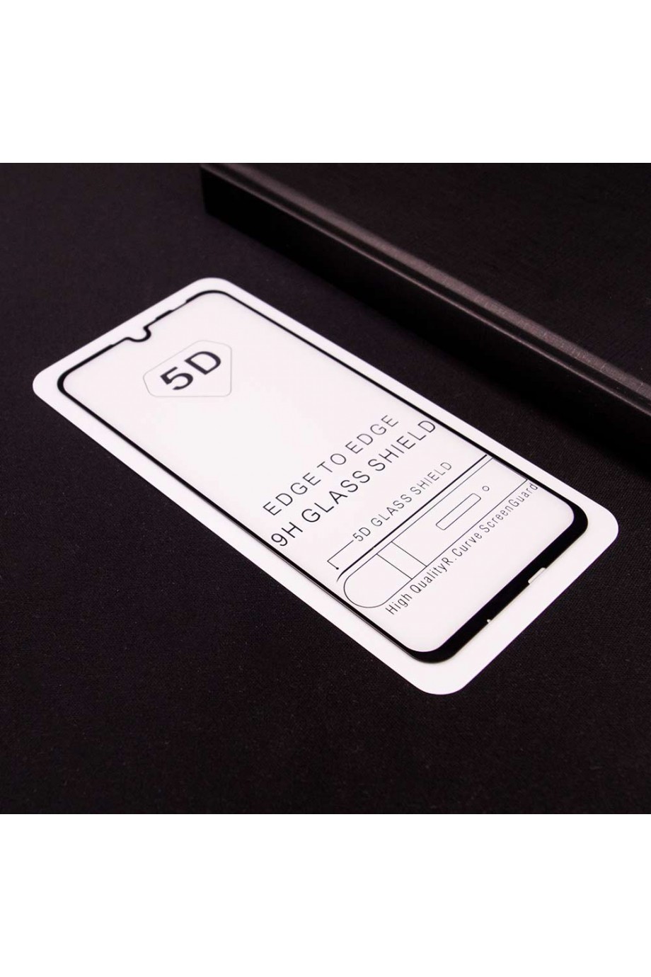 Защитное стекло 5D Mikomo для Honor 10 Lite, черная рамка, полный клей