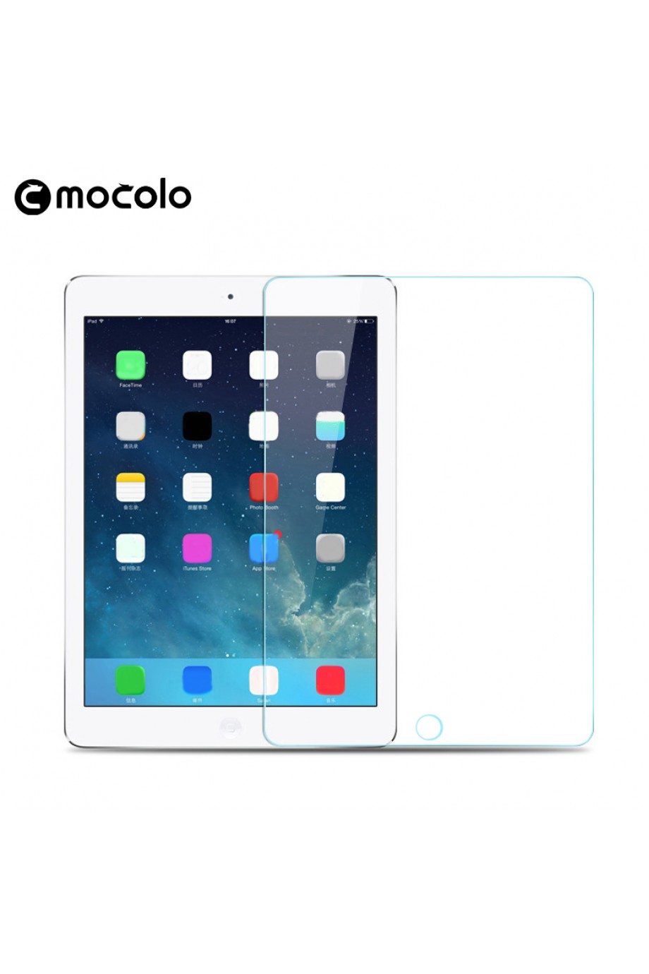 Защитное стекло Mocolo для iPad 2017, 9.7"