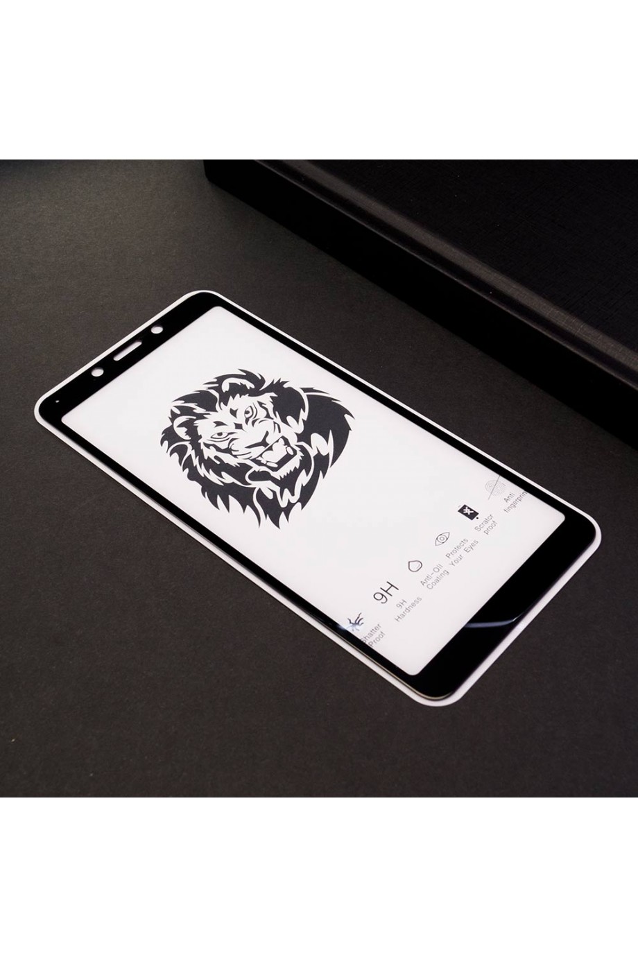 Защитное стекло 5D Glass Pro для Xiaomi Redmi 6A, черная рамка, полный клей