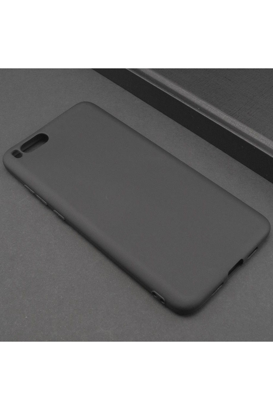 Чехол силиконовый для Xiaomi Mi Note 3, soft touch, черный