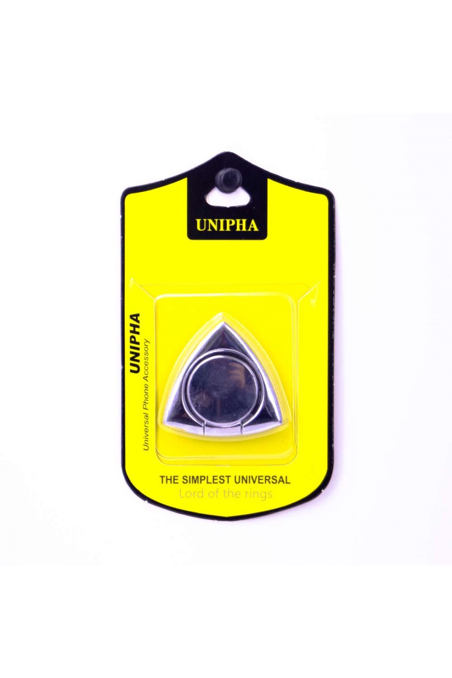 Кольцо-держатель для смартфона Unipha, серебряный