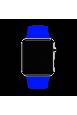 Силиконовый ремешок для Apple Watch 3 38 мм, синий электрик