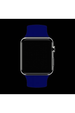Силиконовый ремешок для Apple Watch 4/5 44 мм, синий