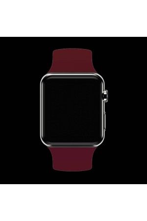 Силиконовый ремешок для Apple Watch 4/5 40 мм, вишневый