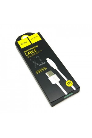 Кабель HOCO X1 USB – Lightning 8 pin, белый, 1 м