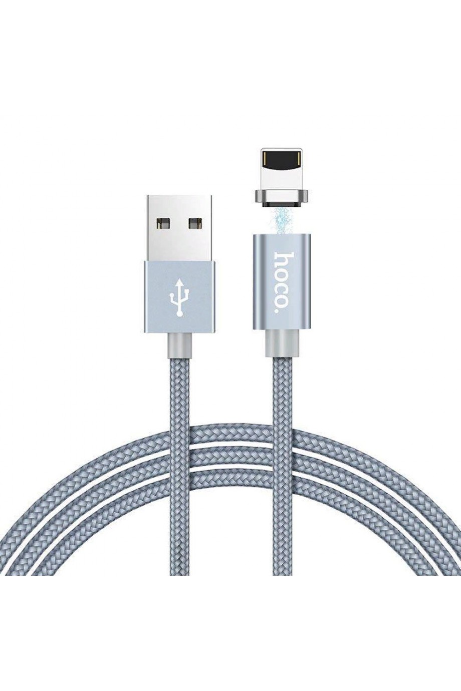 Кабель Hoco U40A USB – Lightning 8 pin, 1 м, магнитный