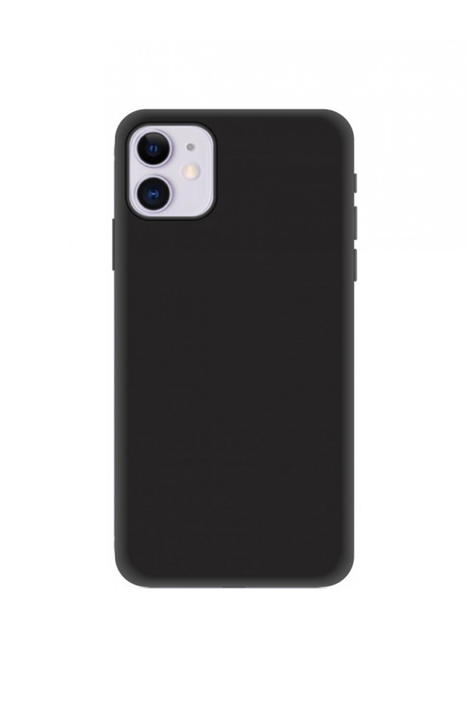 Чехол силиконовый для iPhone 11, черный