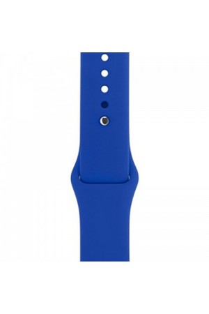 Силиконовый ремешок для Apple Watch 4/5 40 мм, синий