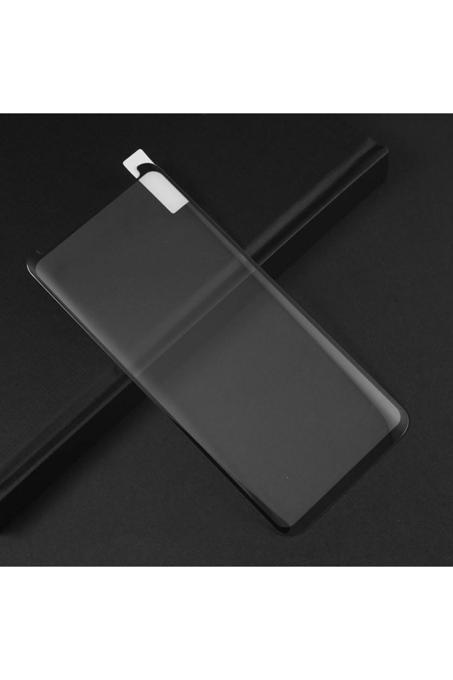 Защитное стекло 3D Mikomo для Samsung Galaxy S8 Plus, черная рамка, полный клей