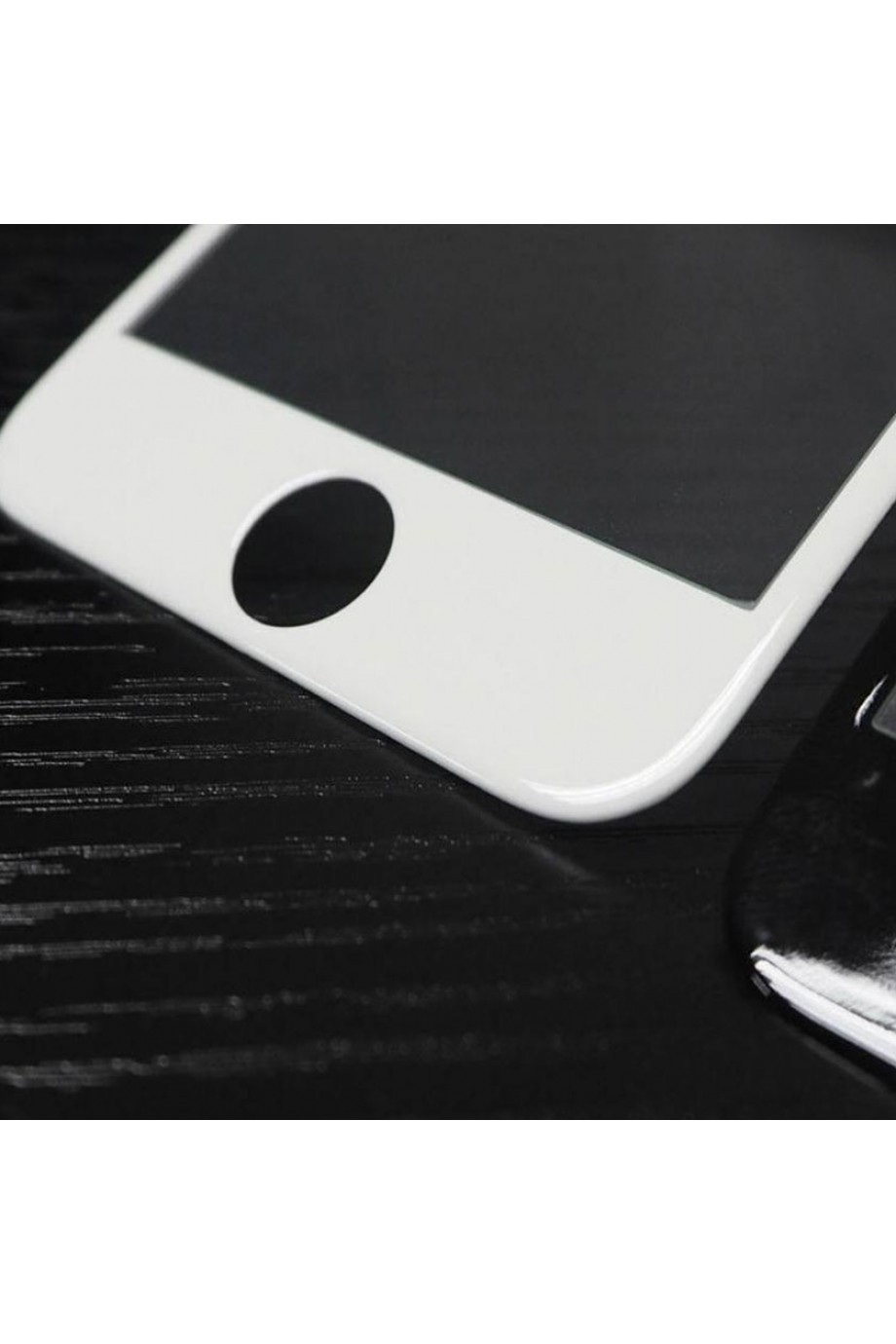 Защитное стекло 5D Mikomo для iPhone 6, белая рамка, полный клей