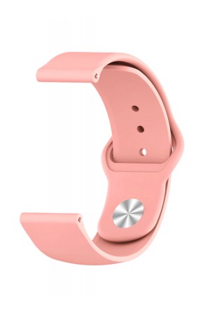 Силиконовый ремешок для Amazfit Bip, 20 мм, застежка pin-and-tuck, розовый лепесток, ml-02