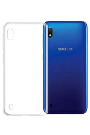 Чехол силиконовый для Samsung Galaxy A10, прозрачный