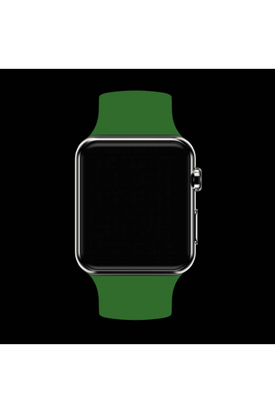 Силиконовый ремешок для Apple Watch 4/5 40 мм, светло зеленый