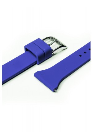 Силиконовый ремешок для Amazfit Stratos 2S, 22 мм, застежка пряжка, синий, mkx055