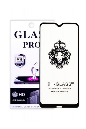 Защитное стекло 5D Glass Pro для Xiaomi Redmi 8, черная рамка, полный клей