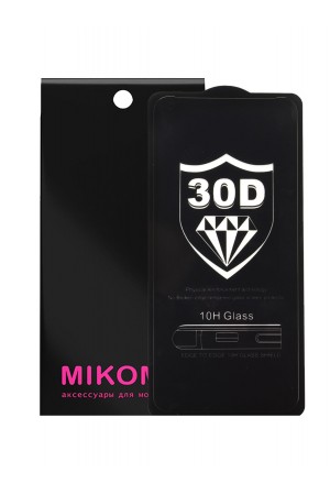 Защитное стекло 30D Mikomo для Honor 9X, черная рамка, полный клей