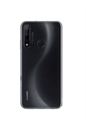 Чехол силиконовый для Huawei P20 Lite 2019, прозрачный