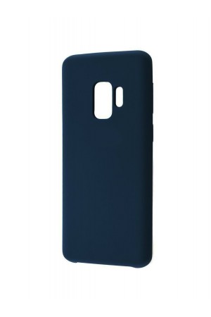 Чехол TPU для Samsung Galaxy S9, мягкая подложка, синий