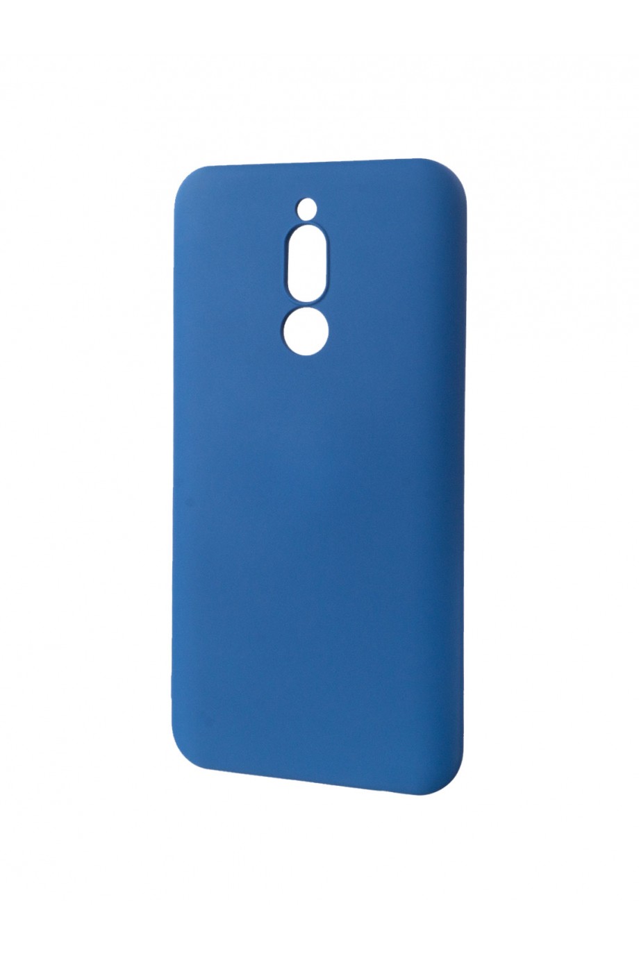 Чехол силиконовый Brauffen для Xiaomi Redmi 8, мягкая подложка, синий