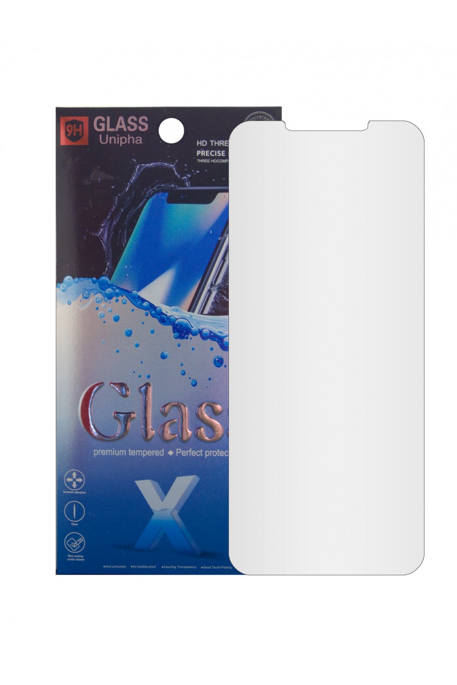 Защитное стекло GLASS Unipha для iPhone X