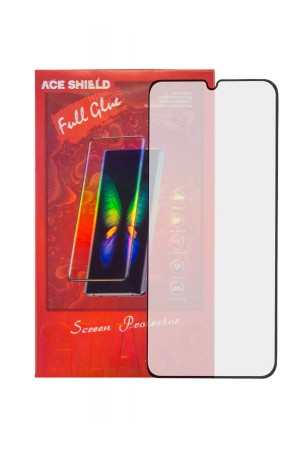 Защитное стекло Ace Shield 3D для Xiaomi Mi Note 10, черная рамка, полный клей, mk049