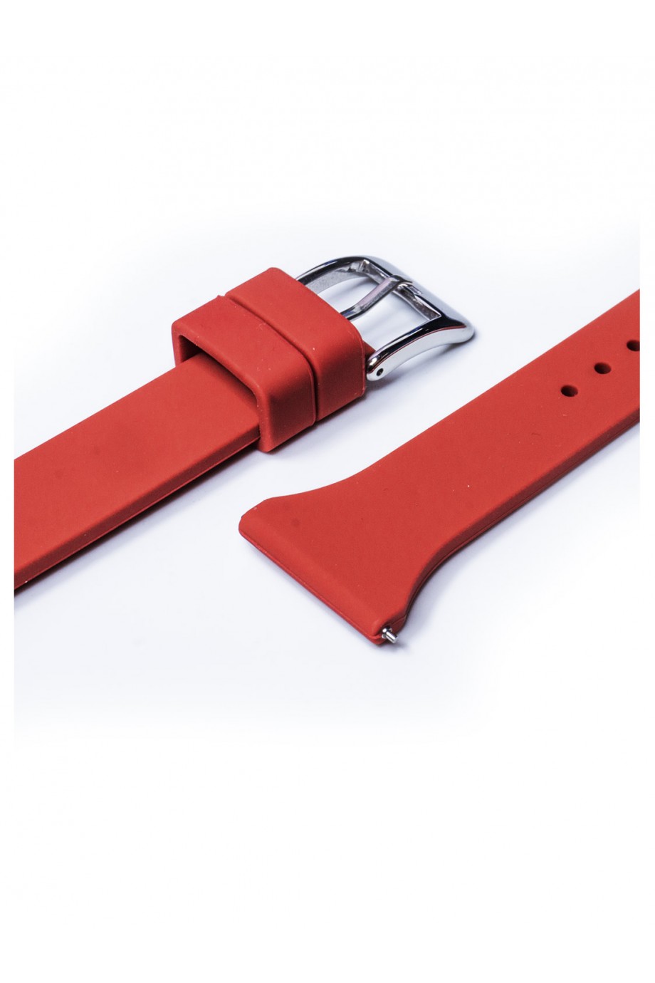 Силиконовый ремешок для Amazfit Stratos 2S, 22 мм, застежка пряжка, красный, mkx054